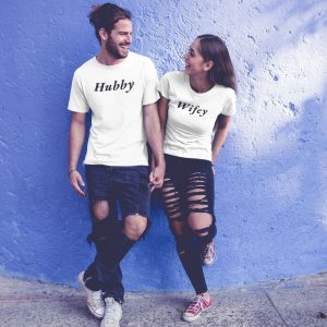 hubby and wifey shirts
