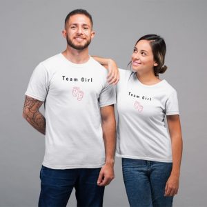 gender reveal shirts for couples