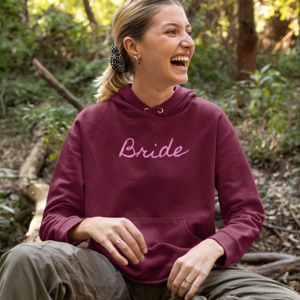 personalized bride to be hoodies