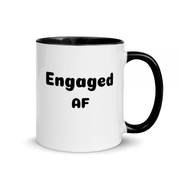 engaged af coffee mug