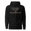 My Love Language is Words of Affirmation Hoodie - Black