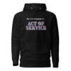 My Love Language is Acts of Service Hoodie - Black