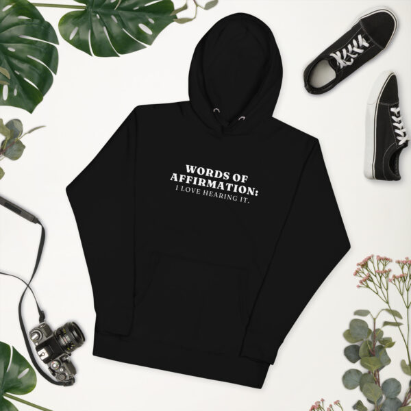 Love Language Words of Affirmation Hoodie