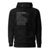 Acts Of Service Examples Hoodie - Black