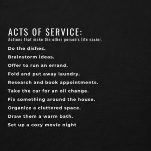 Acts Of Service Examples Hoodie