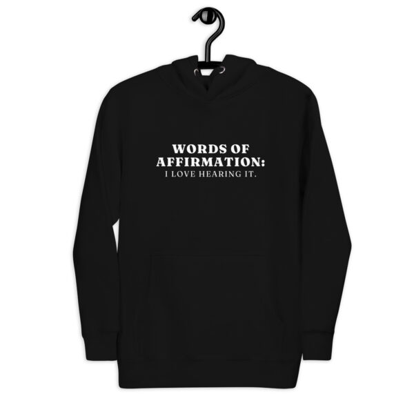 Love Language Words of Affirmation Hoodie