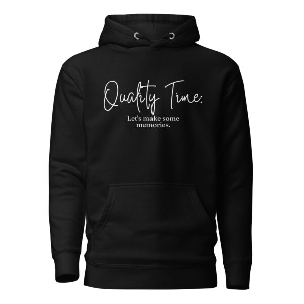 Love Language Quality Time Hoodie - Black