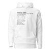 Physical Touch Love Language Examples Hoodie - White