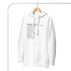 Physical Touch Love Languages Examples Hoodie